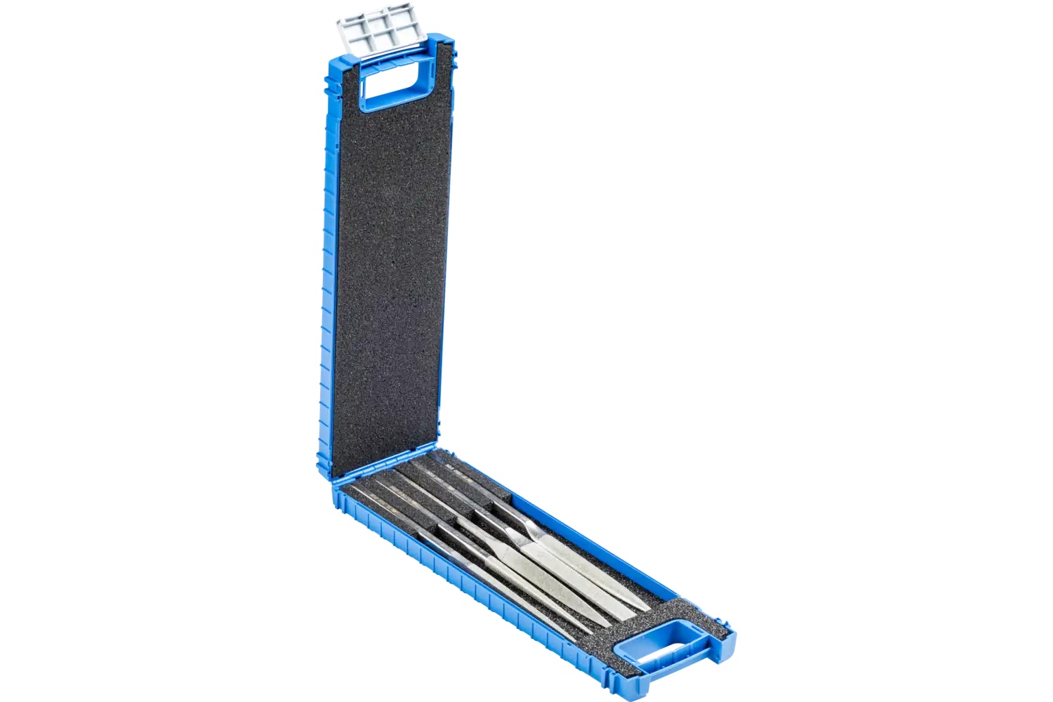 Picture of Pferd Diamond handy file set 5-piece 8 1/2" D126 (medium) shank forged/can be used without a handle